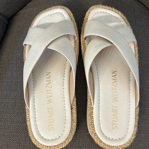 Stuart Weitzman White Women's Sandals